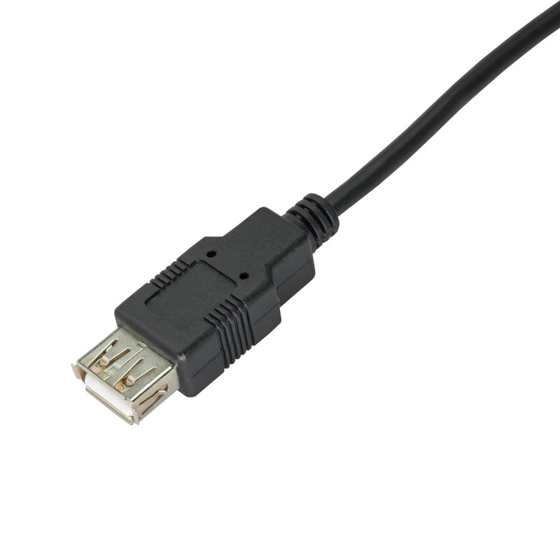 Akyga AK-USB-19 prolunga USB 2.0 USB-A (M) a USB-A (F), 3 m, nero