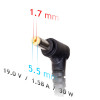 Akyga AK-ND-21 alimentatore per notebook 19 V / 1,58 A, 30 W, 5,5 x 1,7 mm, 1,2 m, per Acer