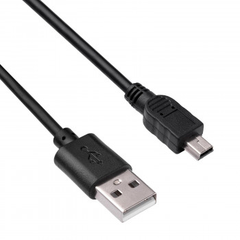Akyga AK-USB-22 cavo USB 2.0 USB-A (M) a Mini USB-B 5-Pin (M), 1 m, nero