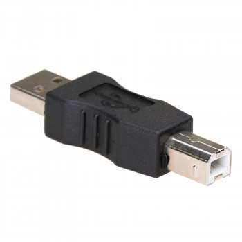Akyga AK-AD-29 adattatore USB-A (M) a USB-B (M), nero