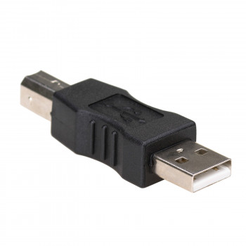 Akyga AK-AD-29 adattatore USB-A (M) a USB-B (M), nero
