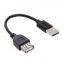 Akyga AK-USB-23 prolunga USB 2.0 USB-A (M) a USB-A (F), 15 cm, nero