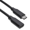 Akyga AK-USB-32 Cavo prolunga da USB-C (M) a USB-C (F), USB 3.1, 0,3 m