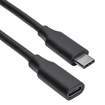 Akyga AK-USB-32 cavo di prolunga USB-C (M) a USB-C (F), USB 3.1, 0,3 m