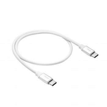 Akyga AK-USB-39 cavo USB-C a USB-C, USB 2.0, 60 W, 0,5 m, bianco
