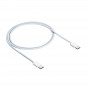 Akyga AK-USB-51 cavo USB-C a USB-C intrecciato per iPhone 15, USB 2.0, 60 W, 1 m, bianco
