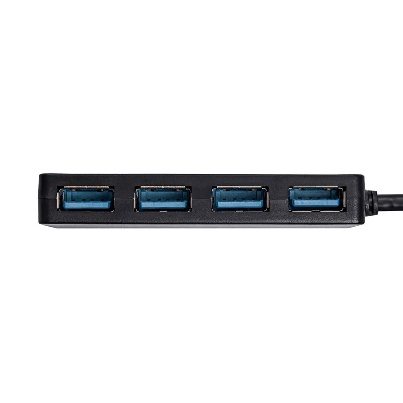 Akyga AK-AD-52 hub USB-C attivo, USB-C (M) a 4x USB-A (F), USB 3.1, 20 cm