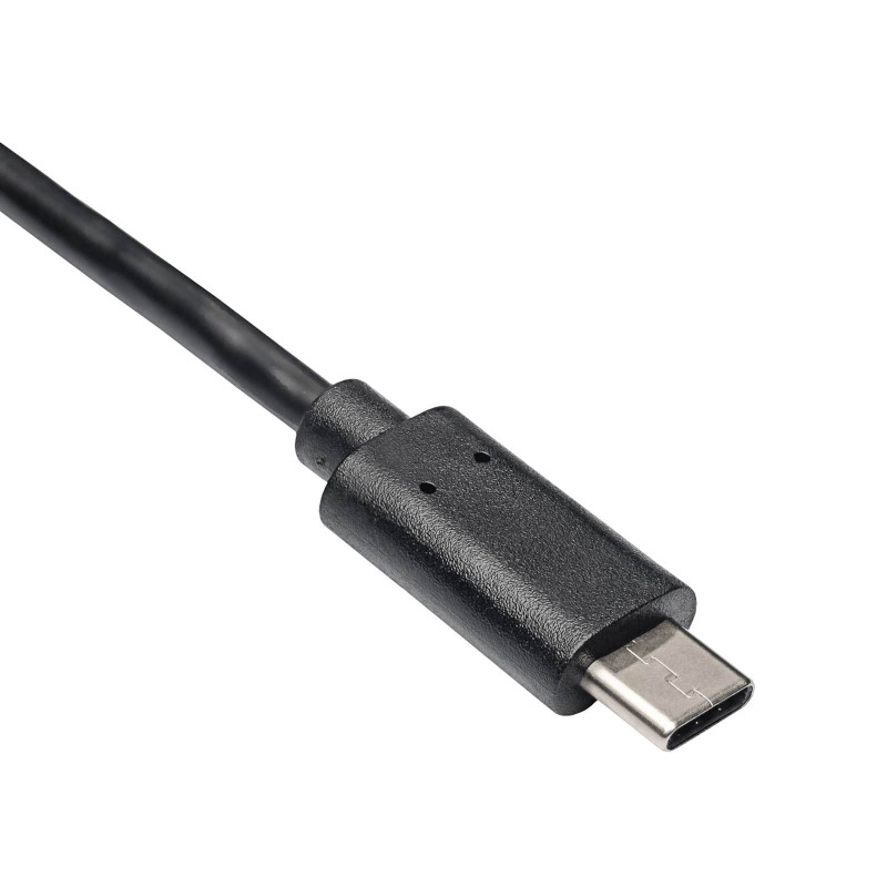 Akyga AK-AD-52 hub USB-C attivo, USB-C (M) a 4x USB-A (F), USB 3.1, 20 cm
