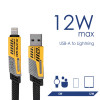 Akyga AK-USB-57 cavo 4-in-1 intrecciato USB-A/USB-C a USB-C/Lightning, USB 2.0, 65 W, 1 m, grigio