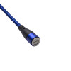 Akyga AK-USB-42 Cavo magnetico da USB-A a USB-C, USB 2.0, 1 m