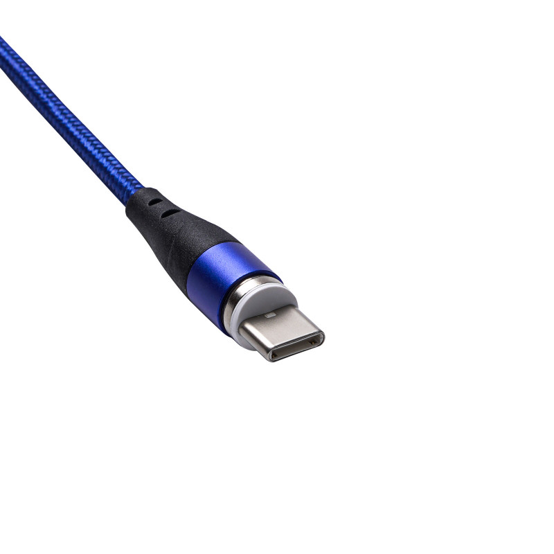 Akyga AK-USB-42 Cavo magnetico da USB-A a USB-C, USB 2.0, 1 m
