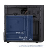 Akyga AK17BK case tower Micro-ATX, 2x USB 3.0, senza alimentatore, nero