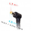 Akyga AK-ND-35 alimentatore per notebook da auto 19 V / 4,74 A, 90 W, 4,8 x 1,7 mm, per HP