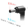 Akyga AK-ND-30 alimentatore 12 V, 5 A, 60 W, 5,5 x 2,5 mm, per mini-PC / LED, 1,2 m