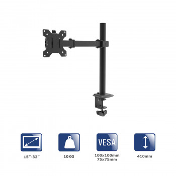 Akyga AK-MB-01 braccio da tavolo per monitor per un monitor, 15-32