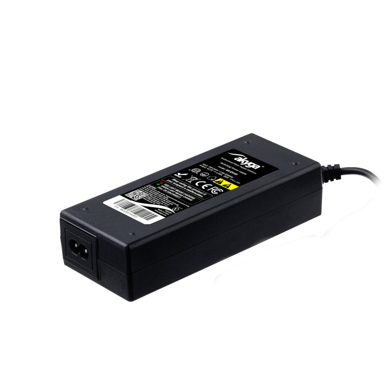 Akyga AK-EV-03 caricabatterie per e-bike e e-scooter con batteria da 36 V, 42 V / 2 A, 84 W, connettore maschio XLR 3 pin, 1 m