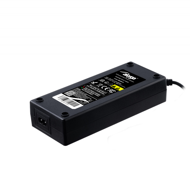Akyga AK-EV-11 caricabatterie per e-scooter da 36 V, 42 V / 2 A 84 W, GX12 3 poli 9 mm, 1 m