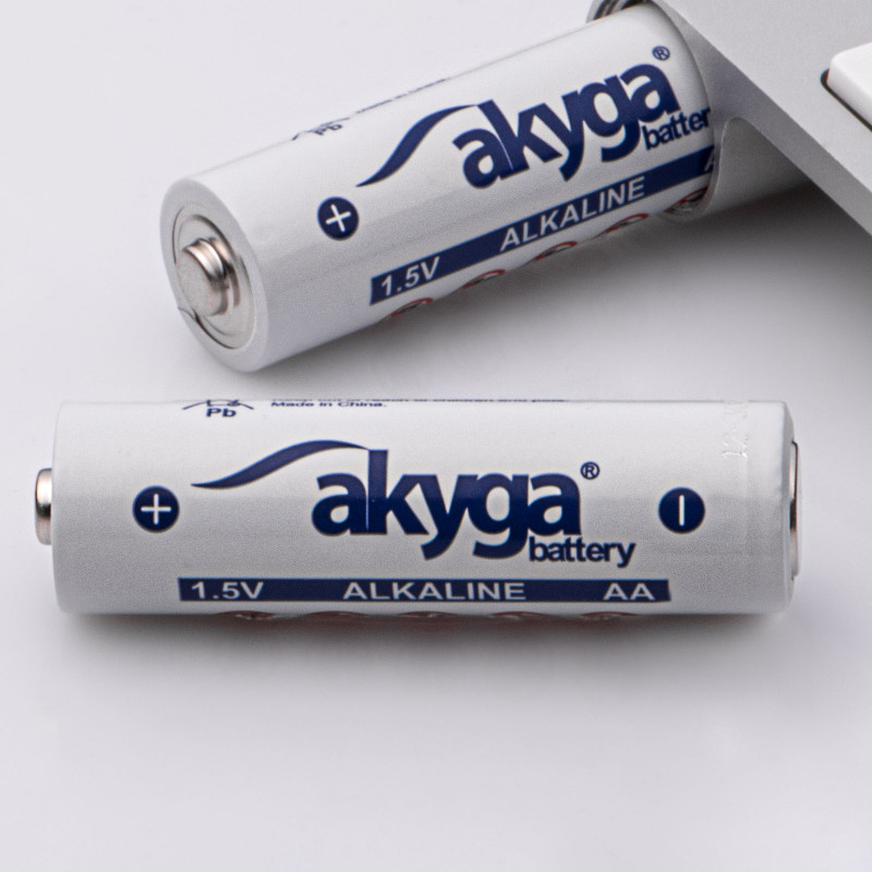 Akyga AKY2069 batteria alcalina AA LR6 1,5 V 3050 mAh, 4 pz. (confezione termoretraibile)