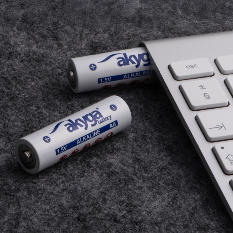 Akyga AKY2057 batteria alcalina AAA LR03 1,5 V 1300 mAh, 4 pz. (confezione termoretraibile)