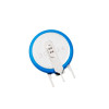 Akyga AKY1086 batteria al litio CR2032 PP3A 3 V 210 mAh con 3 pin, passo 4 mm (THT)