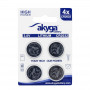 Akyga AKY2100 batteria al litio CR2032 3 V 210 mAh, 4 pz. (blister)