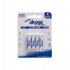 Akyga AKY1971 batteria alcalina AAA LR03 1,5 V 1300 mAh, 4 pz. (blister)