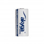 Akyga AKY1235 batteria al litio CR123A 3 V 1500 mAh, alta temperatura fino a 85 °C