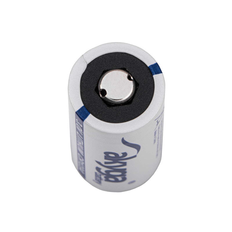 Akyga AKY1235 batteria al litio CR123A 3 V 1500 mAh, alta temperatura fino a 85 °C