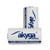 Akyga AKY1235 batteria al litio CR123A 3 V 1500 mAh, alta temperatura fino a 85 °C