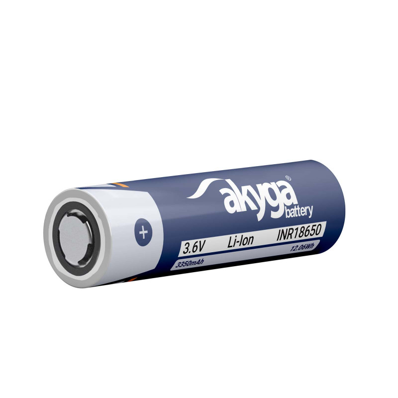 Akyga AKY1382 INR18650-34M batteria Li-Ion 18650 3,6 V 3350 mAh, non protetta