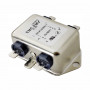 Akyga EN2010-1-F filtro EMC monofase, 1 A, 120-250 V AC, 50/60 Hz, connettore piatto 6,3 mm