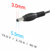 Akyga AK-ND-56 alimentatore per notebook 19 V / 6,32 A, 120 W, 5,5 x 3,0 mm + pin, 1,2 m, per Samsung
