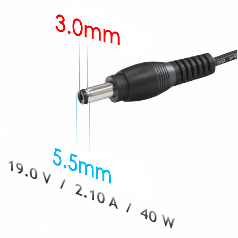 Akyga AK-ND-56 alimentatore per notebook 19 V / 6,32 A, 120 W, 5,5 x 3,0 mm + pin, 1,2 m, per Samsung