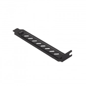 Akyga AK-CA-22 staffa PCI per case PC, acciaio zincato, nero