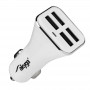 Caricabatterie auto 12/24V Akyga AK-CH-09 34W 4x USB-A 5V / 6.8A bianco