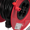 Brennenstuhl Akyga AK-CR-08 avvolgicavo, 4 prese, IP20, 25 m, rosso