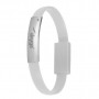 Akyga AK-AD-47 cavo USB da polso, USB-C (m) / USB-A, USB 2.0, 23 cm, bianco