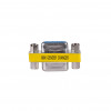 Akyga AK-AD-16 D-Sub 9 poli (F) a D-Sub 9 poli (F) RS-232 gender changer, argento