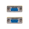 Akyga AK-AD-16 D-Sub 9 poli (F) a D-Sub 9 poli (F) RS-232 gender changer, argento