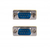 Akyga AK-AD-17 D-Sub 9 poli (M) a D-Sub 9 poli (M) RS-232 gender changer, argento