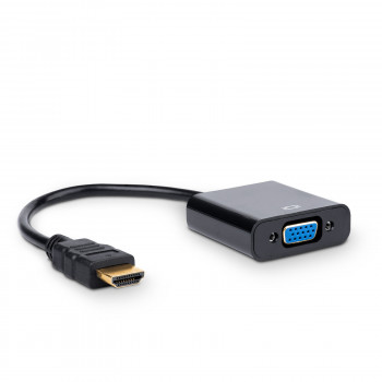 Akyga AK-AD-42 cavo adattatore HDMI (connettore maschio) a VGA (connettore femmina), Full HD, 15 cm