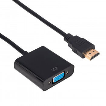 Akyga AK-AD-42 cavo adattatore HDMI (connettore maschio) a VGA (connettore femmina), Full HD, 15 cm