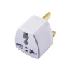 Akyga AK-AD-59 adattatore da viaggio US / AU / EU a UK, 250 V, 10 A, bianco