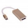 Akyga AK-AD-56 cavo adattatore USB-C (connettore maschio) a DisplayPort, 15 cm