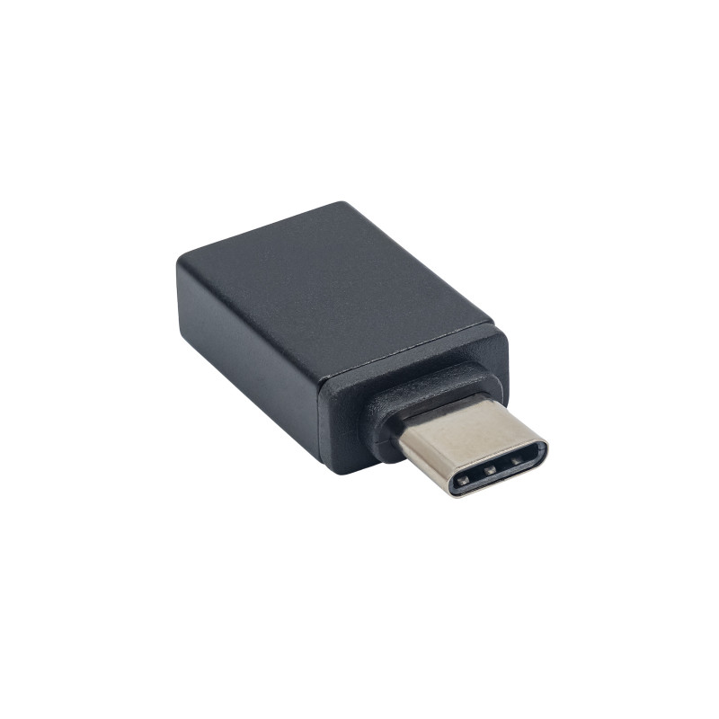 Akyga AK-AD-54 adattatore OTG USB-C (connettore maschio) a USB-A 3.0 (connettore femmina), nero