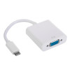 Akyga AK-AD-55 cavo adattatore USB-C (connettore maschio) a VGA (connettore femmina), Full HD, 15 cm