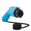 Akyga AK-SC-E02 connettore di ricarica Type 1 (J1772) per veicoli elettrici, monofase, 32 A, blu