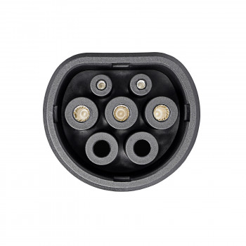Akyga AK-SC-E04 connettore di ricarica Type 2 (IEC 62196-2) per veicoli elettrici, monofase, 32 A, blu
