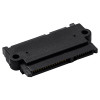 Akyga AK-CA-83 adattatore SATA 22 pin (15+7) connettore femmina a connettore maschio, nero