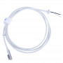 Akyga AK-SC-34 cavo DC di servizio per alimentatore notebook MagSafe L, 85 W, 1,2 m, per Apple, bianco